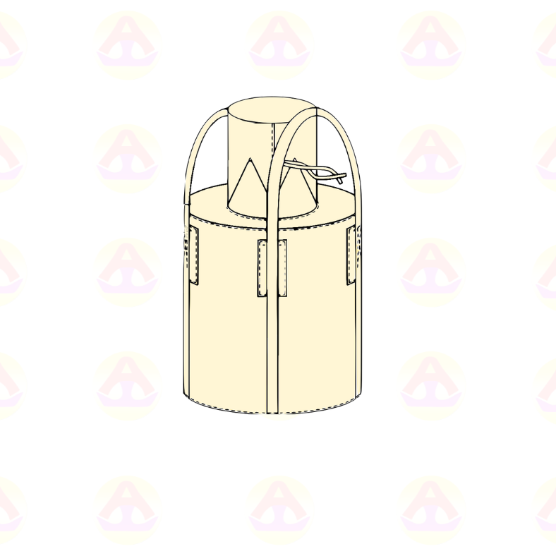 Bao Jumbo tròn miệng nạp đáy phẳng